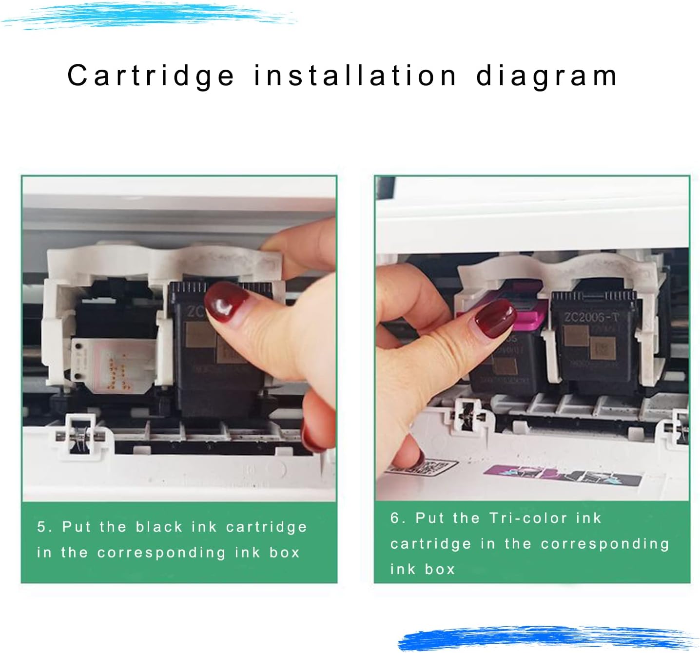 Paquete de 2 cartuchos de tinta negra 63 XL compatibles con cartuchos de tinta compatibles para HP 63XL Officejet 3830 4650 4652 4655 5200 5255 Envy