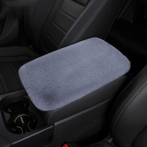 1 funda para consola central de automóvil, 11.8 x 7.8 pulgadas, protector esponjoso para reposabrazos de vehículo con tira de tela, accesorios de 1 funda para consola central de automóvil, 11.8 x 7.8 pulgadas, protector esponjoso para reposabrazos de vehículo con tira de tela, accesorios de