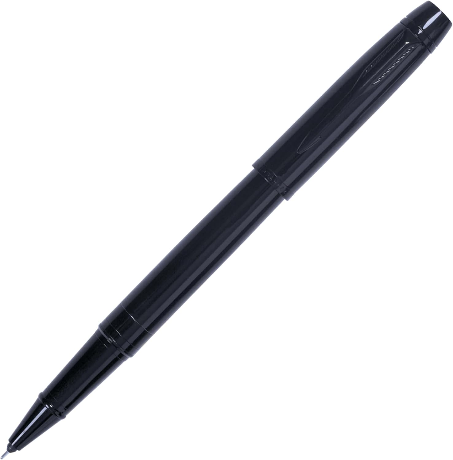 Parker Odyssey Laque – Bolígrafo de bola enrollable con acabado de metal negro, opción sofisticada para profesionales de oficina, estudiantes