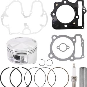 Kit de pistón de cilindro de junta de extremo superior para Sportrax 400 TRX400EX TRX400X 2X4 Diámetro estándar 3.346 in Junta de cabeza de anillo Kit de pistón de cilindro de junta de extremo superior para Sportrax 400 TRX400EX TRX400X 2X4 Diámetro estándar 3.346 in Junta de cabeza de anillo