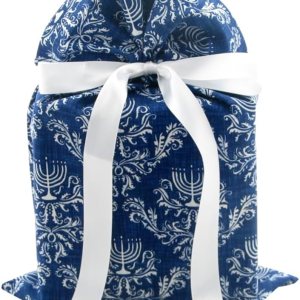 VZWraps Bolsa de regalo reutilizable de Hanukkah (estándar de 10 pulgadas de ancho por 15 pulgadas de alto, azul y blanco) VZWraps Bolsa de regalo reutilizable de Hanukkah (estándar de 10 pulgadas de ancho por 15 pulgadas de alto, azul y blanco)