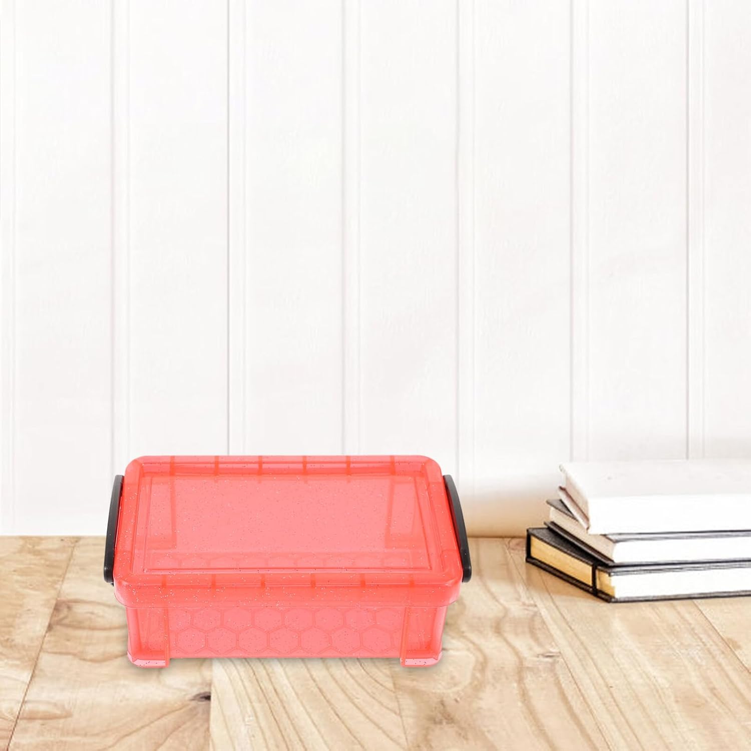 VILLCASE Caja organizadora de maquillaje de escritorio, contenedor de almacenamiento, organizador de almacenamiento vacío, organizador de cuentas,