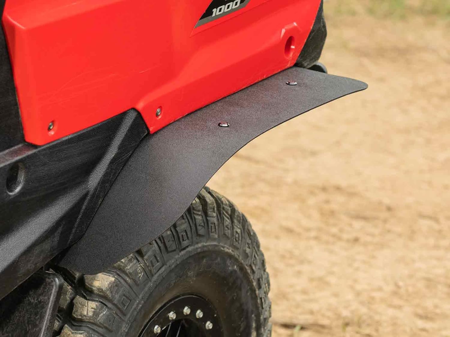 SuperATV Guardabarros, guardabarros, guardabarros, guardabarros de barro compatibles con Honda Pioneer 1000 y 2023+ Pioneer 1000-6 2016-2021,