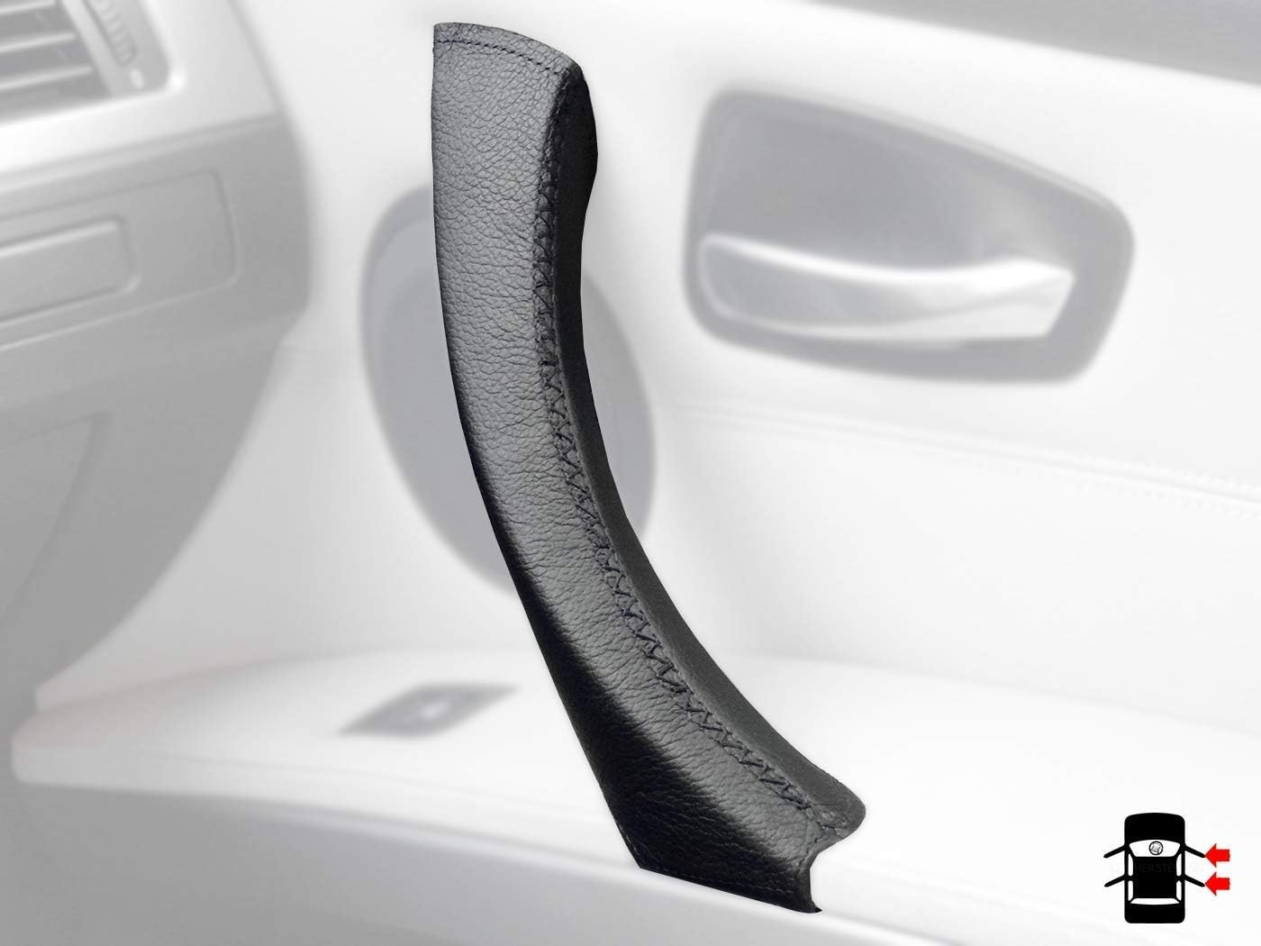 3 Series M Performance Interior Parts – Funda de cuero para manijas de puerta interior – Funda de repuesto original para manija de puerta del