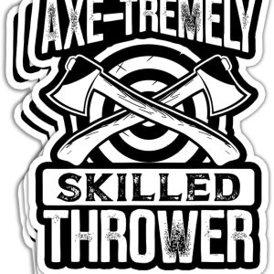AxeTremely Skilled Thrower Sticker Hacha Throwing Stickers Hacha Lanzador de Hacha Lanzador Pegatinas de leñador Hacha Lanzador Pegatinas de AxeTremely Skilled Thrower Sticker Hacha Throwing Stickers Hacha Lanzador de Hacha Lanzador Pegatinas de leñador Hacha Lanzador Pegatinas de