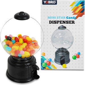 Mini dispensador de dulces, linda máquina de dulces para escritorio, divertida creatividad para caja de regalo de dulces para niños para caja de Mini dispensador de dulces, linda máquina de dulces para escritorio, divertida creatividad para caja de regalo de dulces para niños para caja de