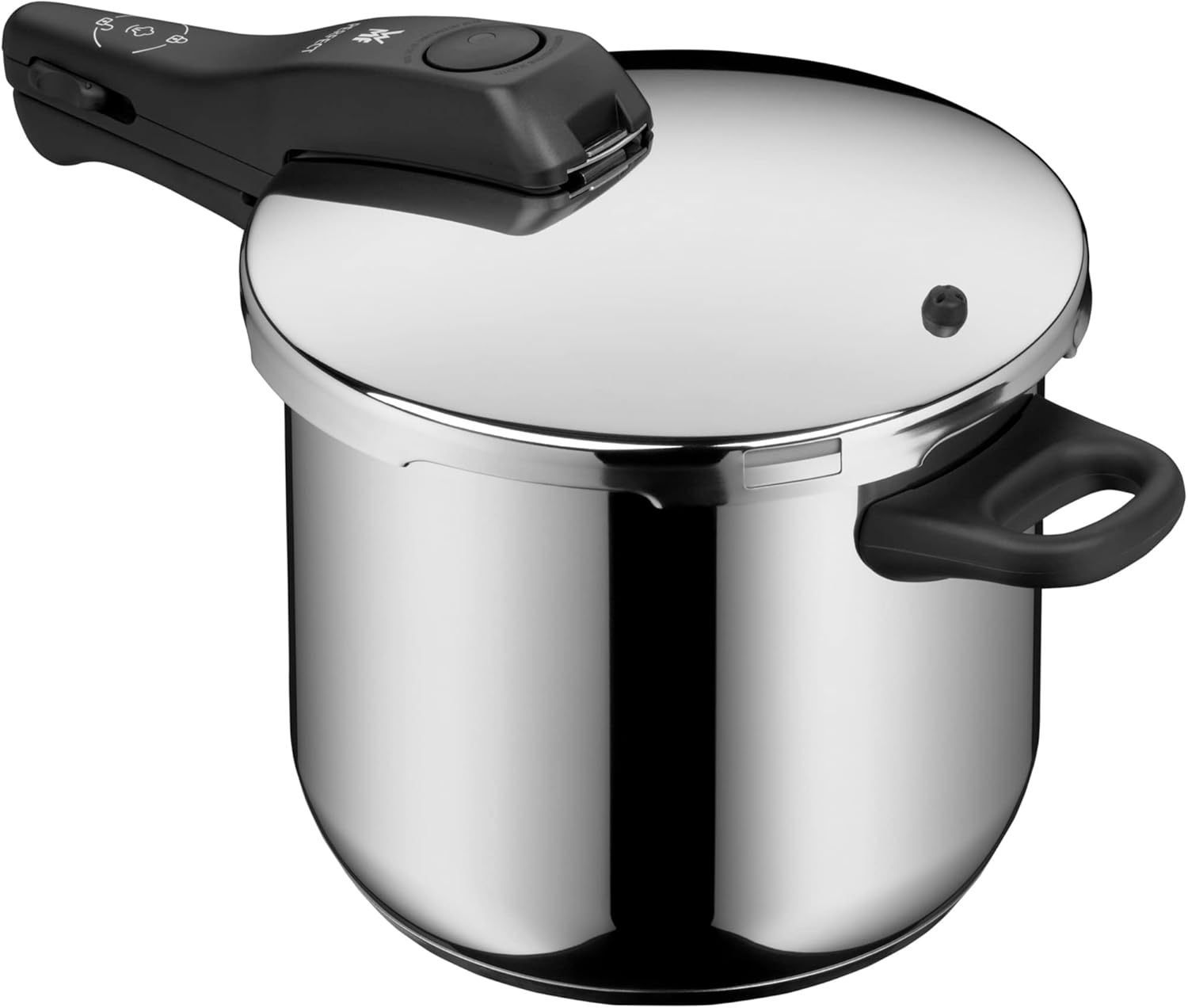 WMF Perfect  Quick Cooker Ø 22 cm Diameter of 6 Litres and a Half Cromargan Stainless Steel for Induction