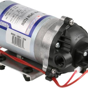 Pentair SHURFLO 8000-543-236 Bomba de diafragma de demanda automática, 1.8 GPM con válvulas de Viton, diafragma de Santopreno, interruptor de Pentair SHURFLO 8000-543-236 Bomba de diafragma de demanda automática, 1.8 GPM con válvulas de Viton, diafragma de Santopreno, interruptor de