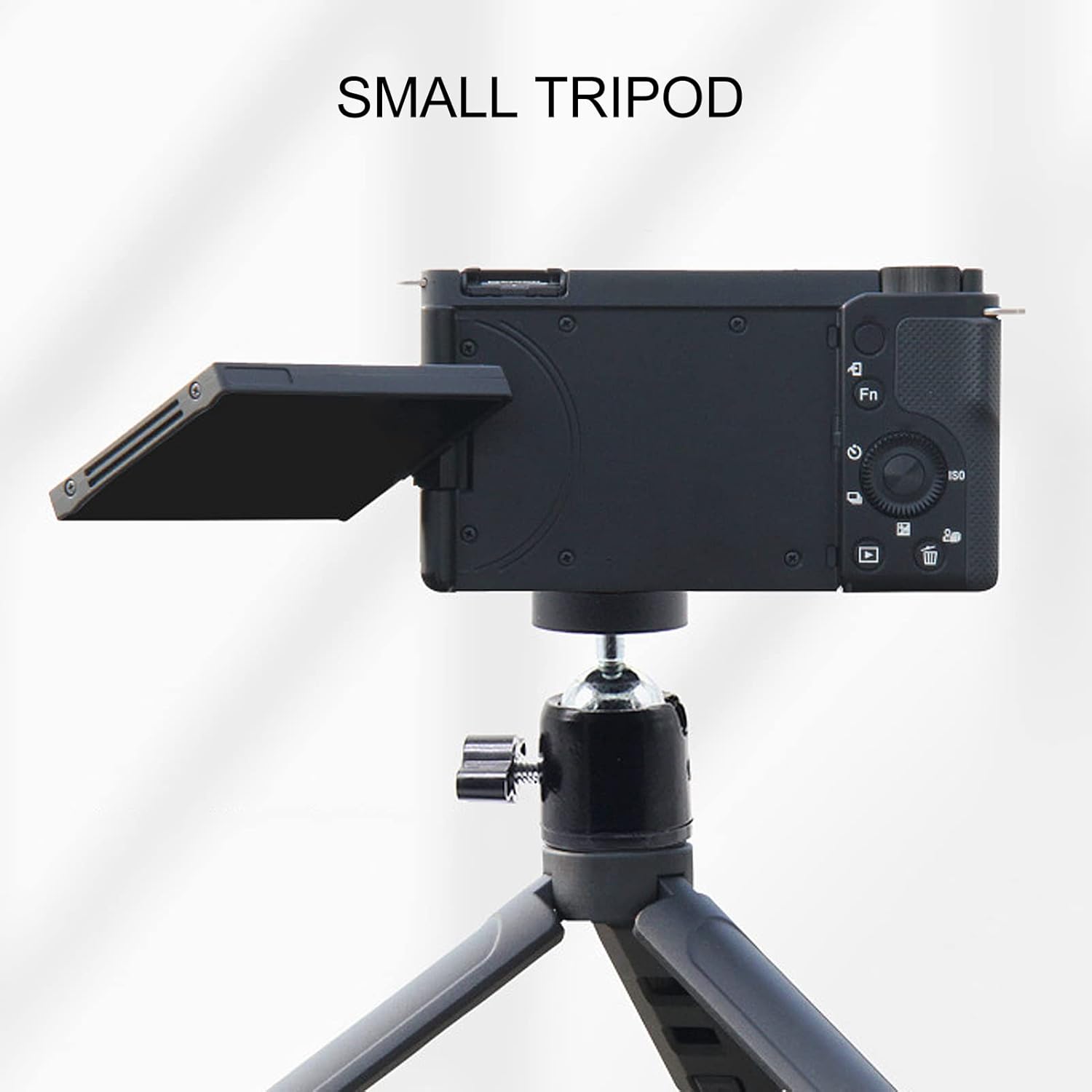 Mini trípode para cámara, trípode para cámara web, trípode de escritorio extensible, ajuste de 3 engranajes, para equipo con apertura de tornillo de