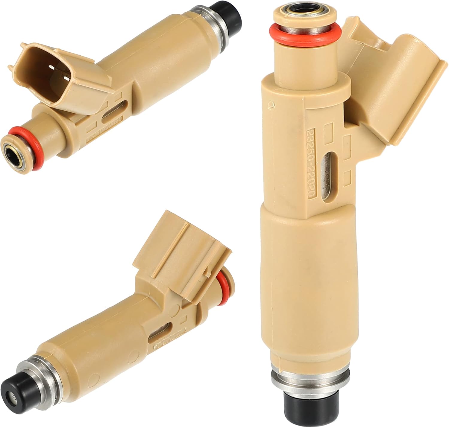 X AUTOHAUX 4 piezas 23250-22070 23209-22070 de repuesto de boquilla de inyector de combustible para Toyota Celica 1.8L 2003-2005, para Toyota