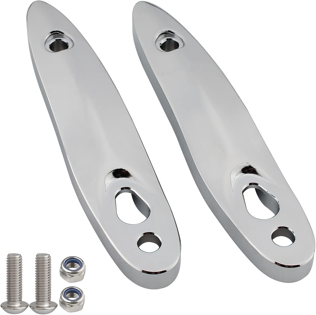 Topteng Kit de extensión de señal de giro para motocicleta, kit de reubicación para Harley Softail todos los modelos 2000-2020 (excepto FXDR)