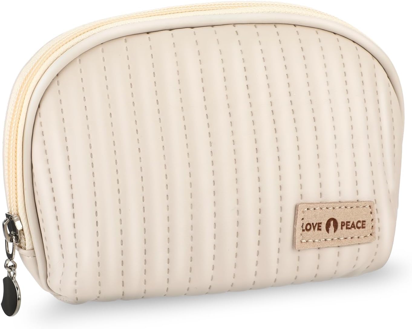 Aster Bolsa de almacenamiento de almohadillas sanitarias, bolsa de período pequeño para bolso, bolsa menstrual con cremallerabolsa de período de PU