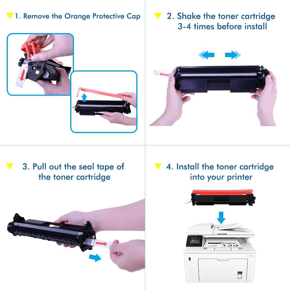 TRUE IMAGE Cartucho de tóner de repuesto compatible para HP 30X 30A CF230X CF230A para HP Laserjet Pro MFP M227fdw M203dw M227fdn M203dn M227sdn