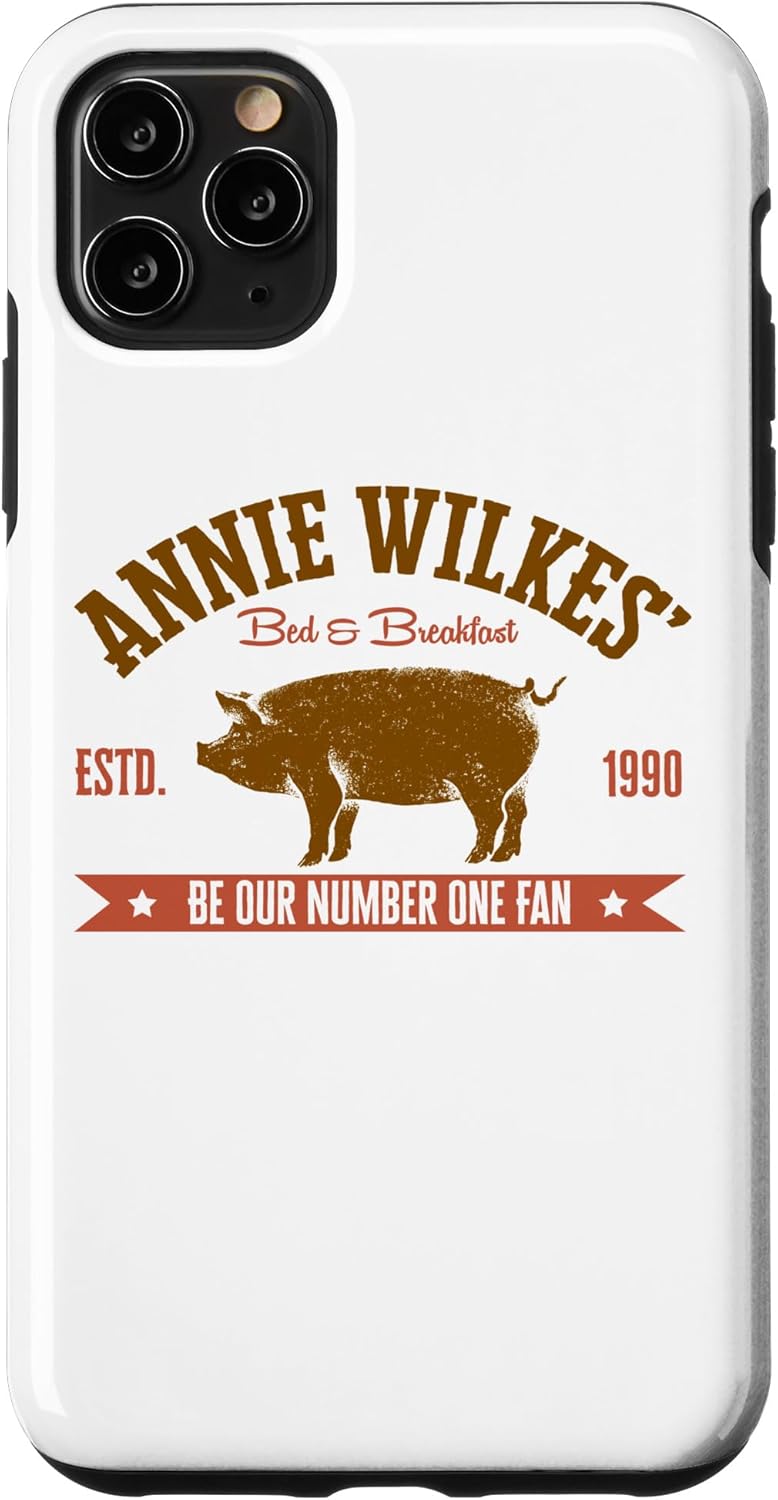 iPhone 11 Pro Max Annie Wilkes’ Bed and Breakfast – Sé nuestra funda número uno para fanáticos