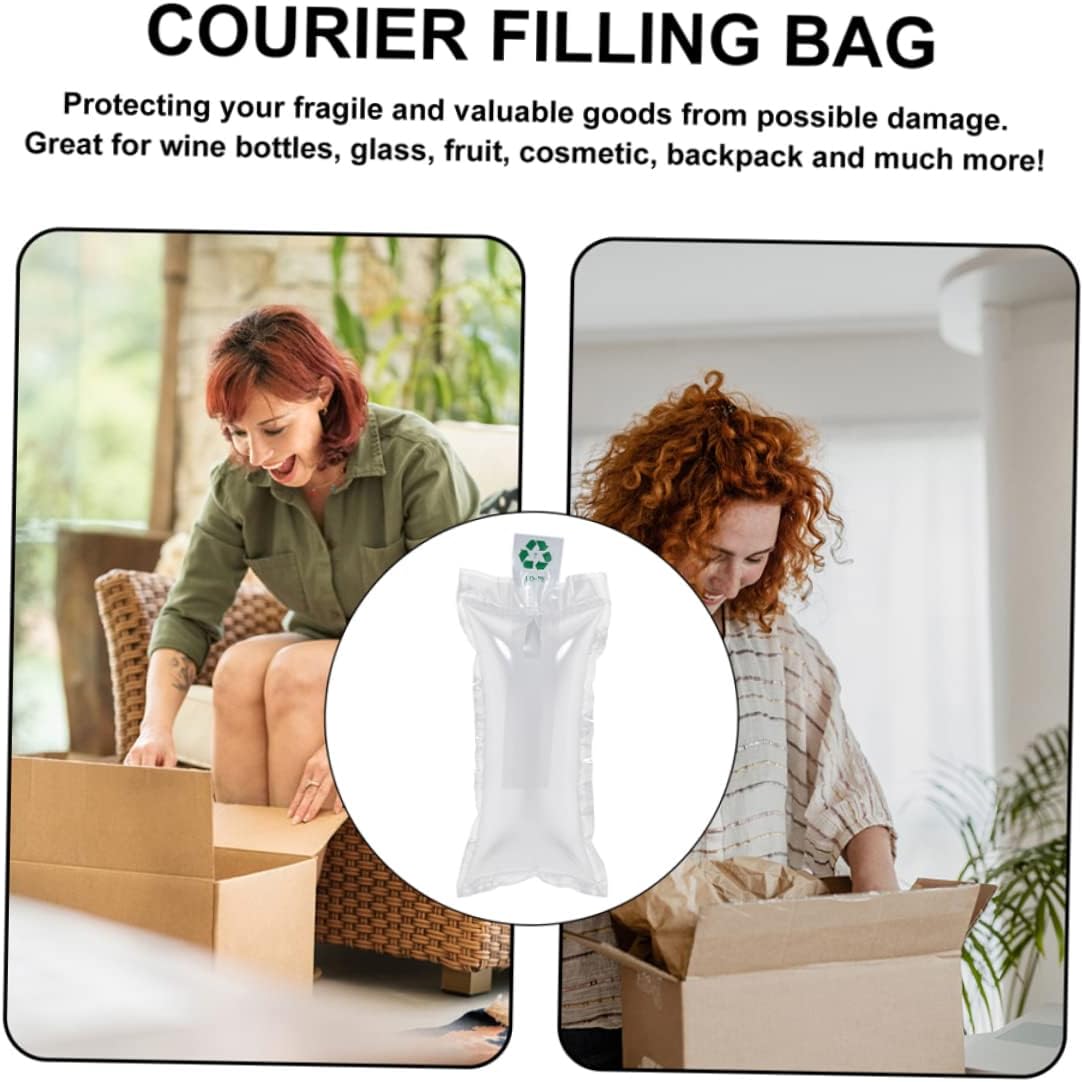 Tofficu 300 Uds Anti-presión Inflable Bolsas de Aire Almohadas de Aire para Envío Botella de Burbuja Protector de Aire Inflable de Aire Bolsas de