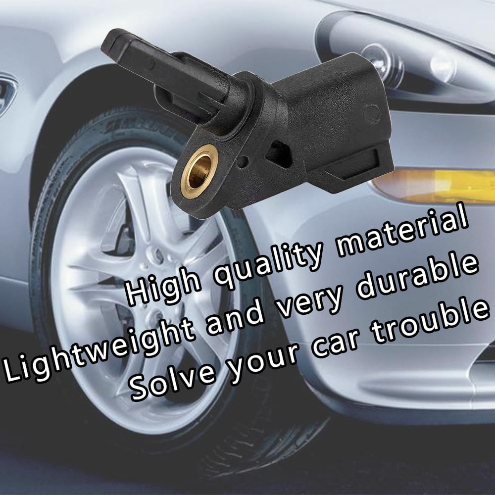 Sensor de velocidad de rueda ABS, sensor de velocidad de rueda de freno antibloqueo ABS delantero compatible con Ford Focus, reemplaza al OEM