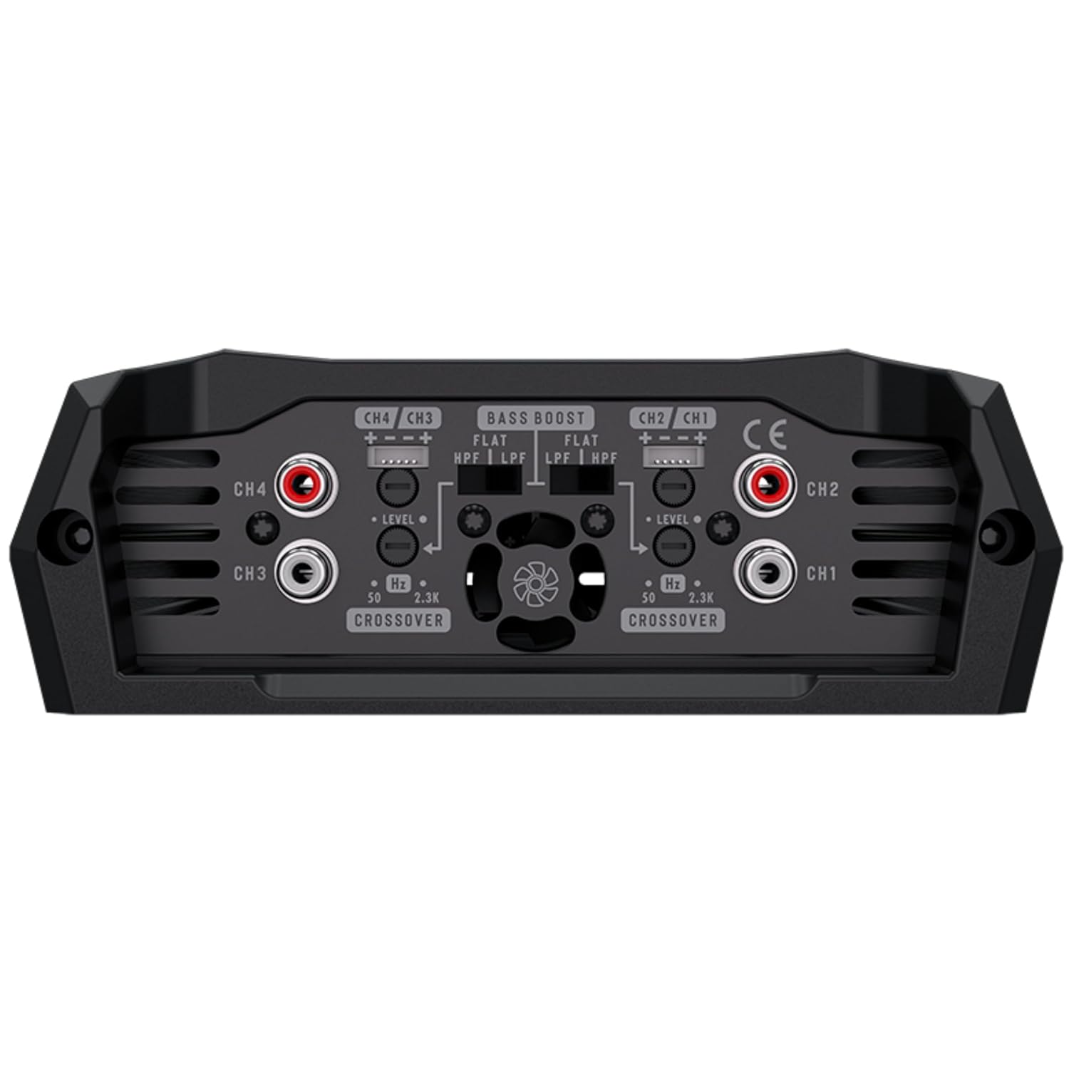 Stetsom Bravo HQ 800.4 Amplificador digital de audio multicanal para automóvil, 2 ohmios estables, 800 vatios RMS, 4 canales independientes, cruce
