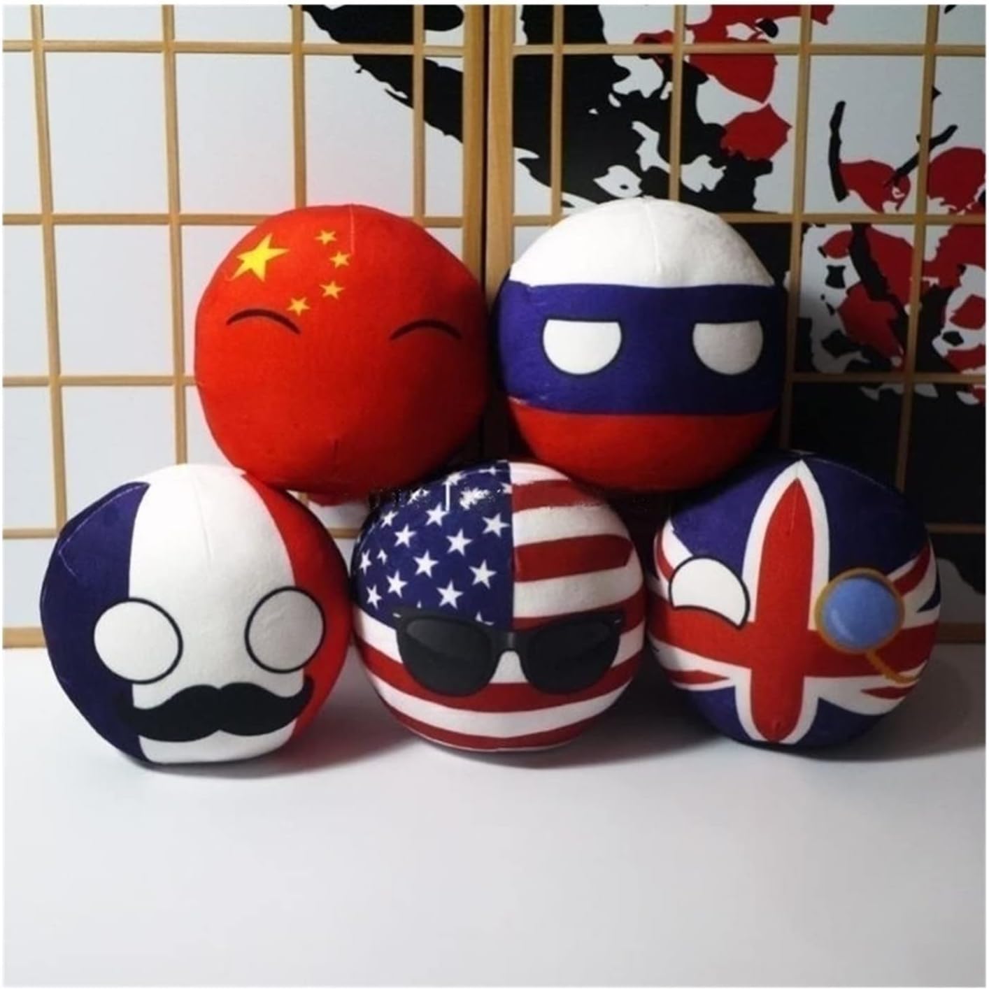 Pelota de Polonia de 7.9 pulgadas, pelotas de campo de Alemania, Canadá, Francia, pelota de campo, decoraciones, cosplay de anime, pelotas de campo,