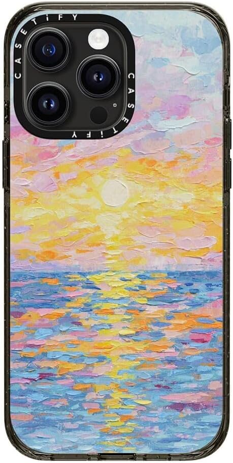 CASETiFY Impact – Funda para iPhone 15 Pro Max 4 veces probada contra caídas de grado militar, protección contra caídas de 8.2 pies, compatible con