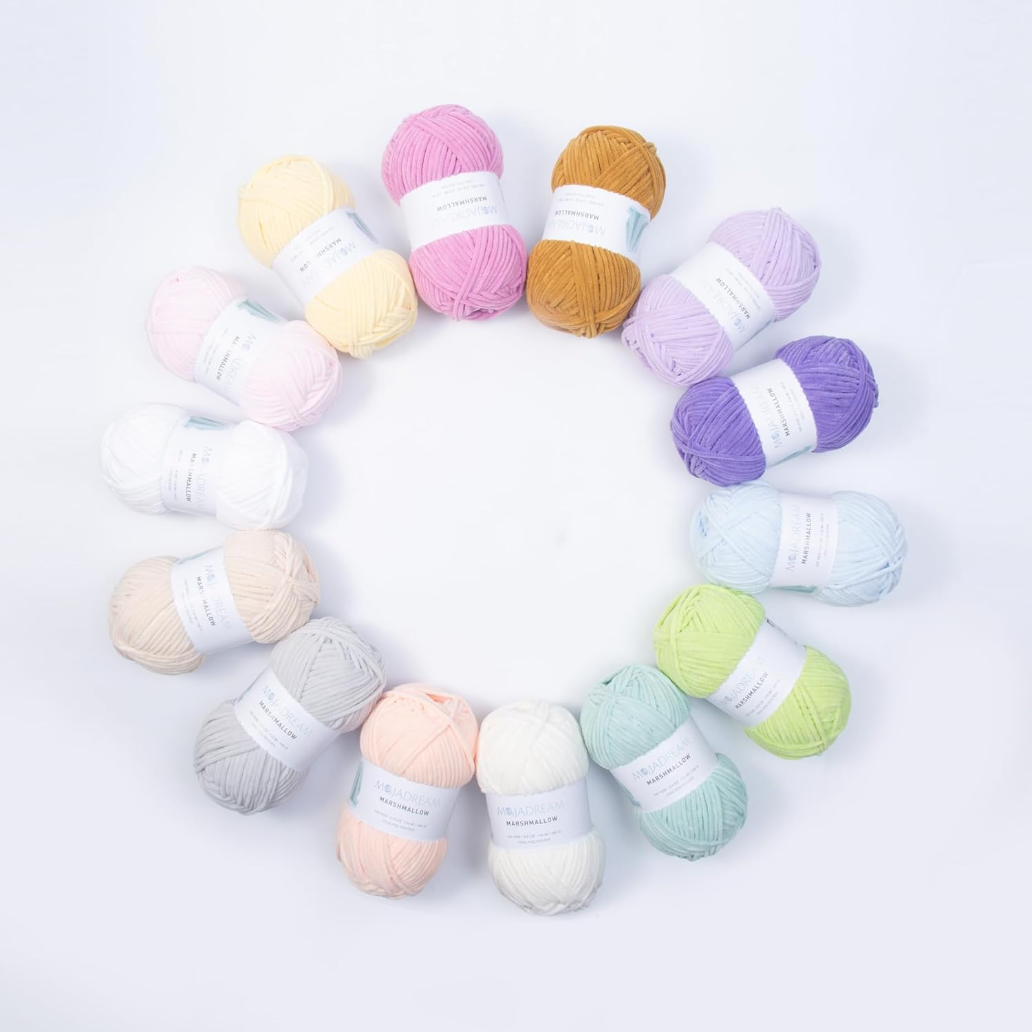 Hilo de felpilla para mantas Amigurumi hilo de terciopelo suave para bebé, hilo voluminoso para tejer y hacer ganchillo, paquete de 3 unidades de
