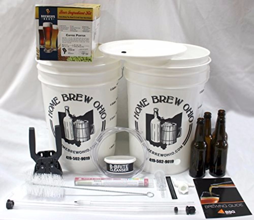 Home Brew Ohio Brewer’s Best Basic Homebrew Gift Set-Coffee Porter