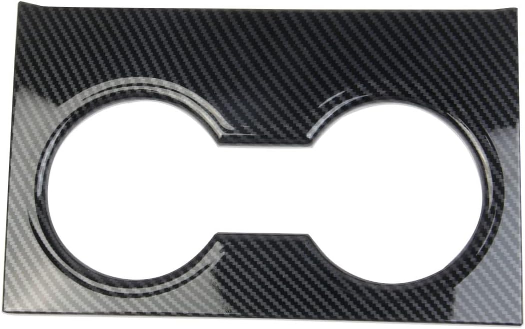 Accesorios de fibra de carbono para portavasos, cubierta de panel, accesorios para Chevy Tahoe Suburban 2021-2023