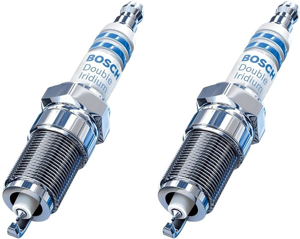 Bosch Automotive (9655) Bujía de iridio doble de alambre fino OE – Individual (paquete de 2)