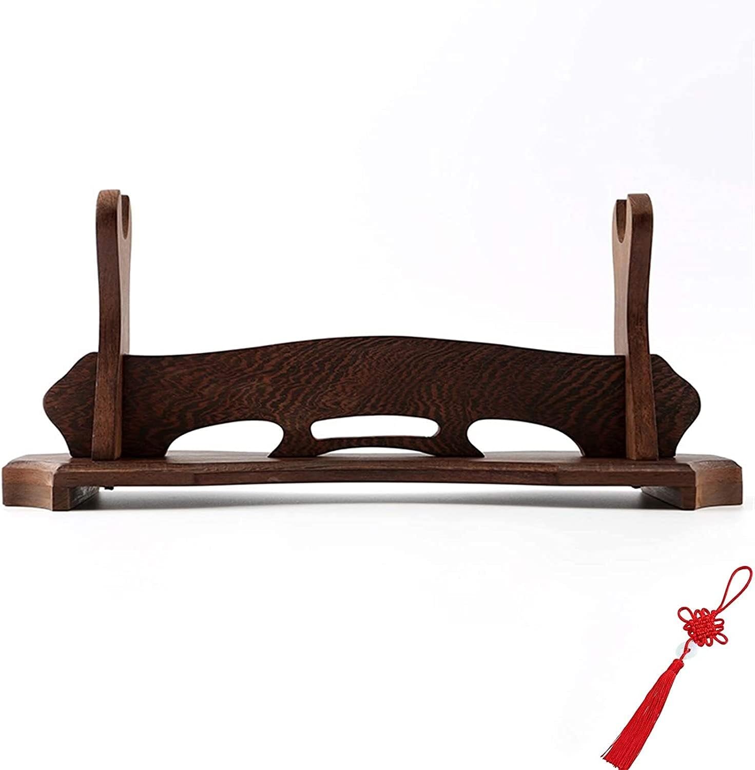 Weapon Rack Sword Hook Weapon Stand Sword Stand Sword Holder Martial Arts Samurai Sword Katana Holder Stand Dispaly 1 Layer Sword Rack