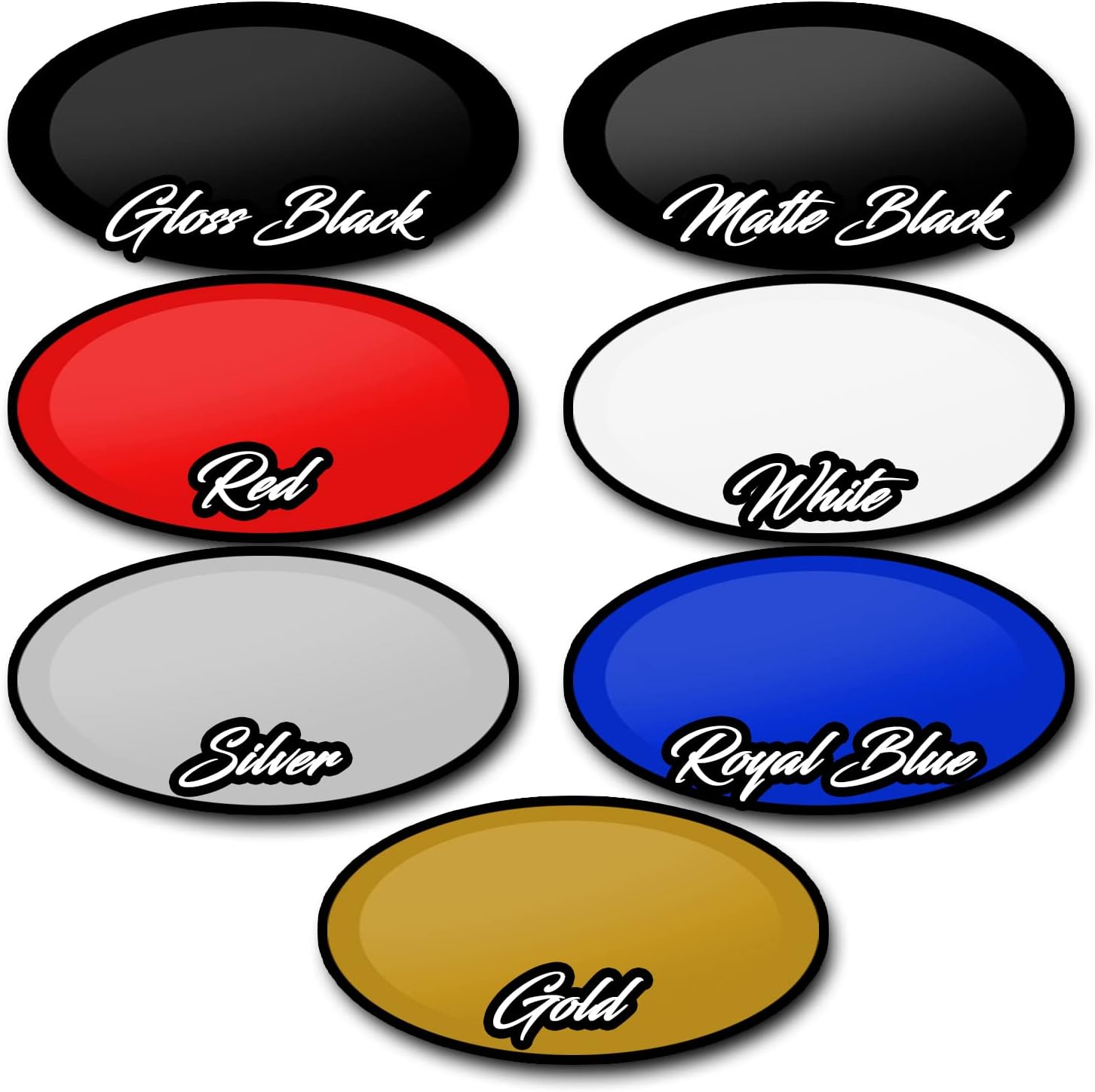 Hood Blackout Racing – Kit de calcomanías de vinilo a rayas compatibles con Dodge Ram 1500 2500 3500 Rebel (negro brillante)