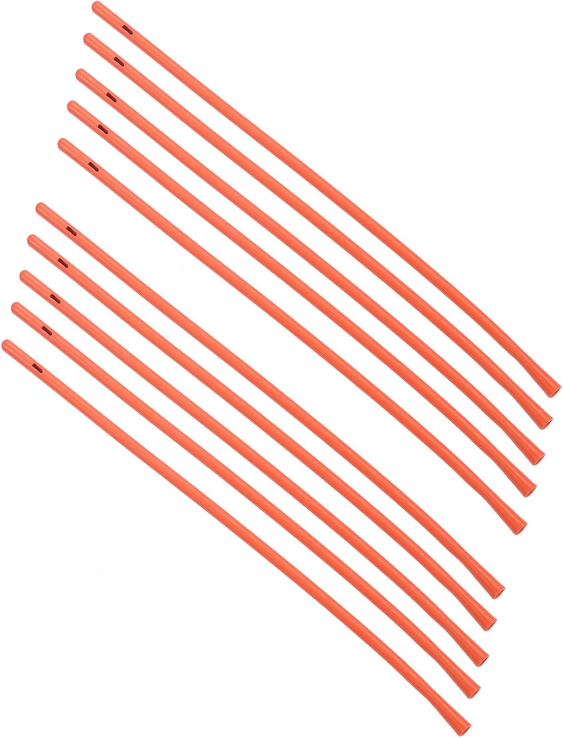 10 tubos de colon para aliviar el estreñimiento, tubo de goma rojo fácil de usar, cómodo y seguro para el hogar