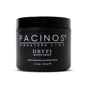 Pacinos DRYFI Pasta mate sin brillo, producto para el cabello de hombre de sujeción media a firme, ligero, ideal para todo tipo de cabello, crea Pacinos DRYFI Pasta mate sin brillo, producto para el cabello de hombre de sujeción media a firme, ligero, ideal para todo tipo de cabello, crea