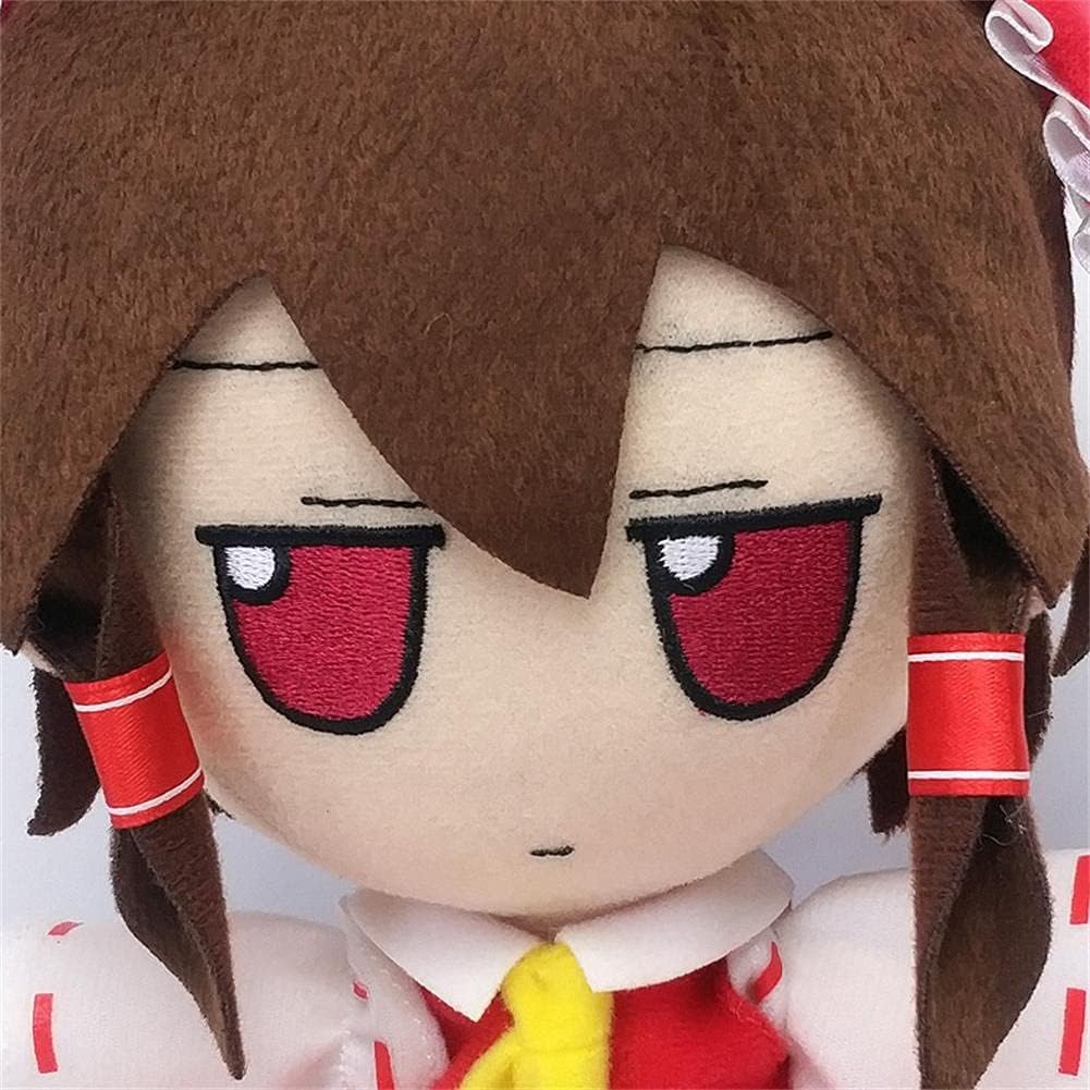 Touhou Project – Muñeco de peluche de Hakurei Reimu, figura de anime, regalo de Navidad, Fumo, 7.9 in