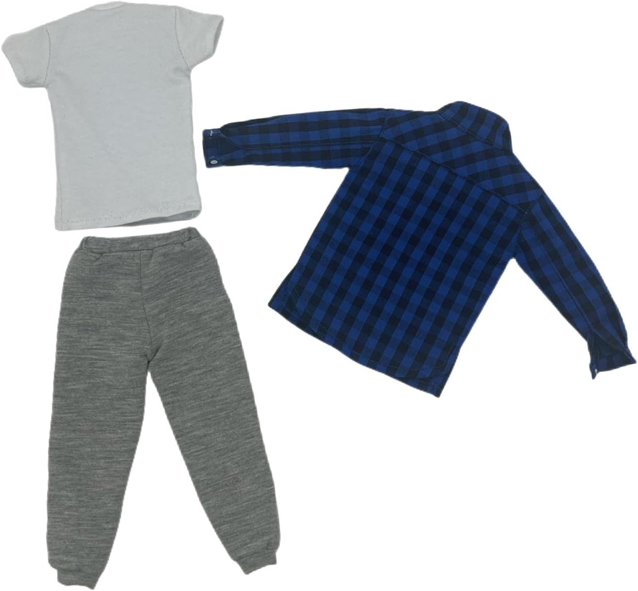 Esquirla Traje de camisa y pantalones a escala 16, regalos, ropa de muñeca, disfraz de ocio, accesorios de juguete de cosplay de 12 pulgadas macho
