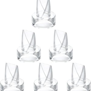SKYWOT Paquete de 6 válvulas de pico de pato para extractor de leche portátil, accesorios manos libres, válvulas universales de pico de pato, etc., SKYWOT Paquete de 6 válvulas de pico de pato para extractor de leche portátil, accesorios manos libres, válvulas universales de pico de pato, etc.,