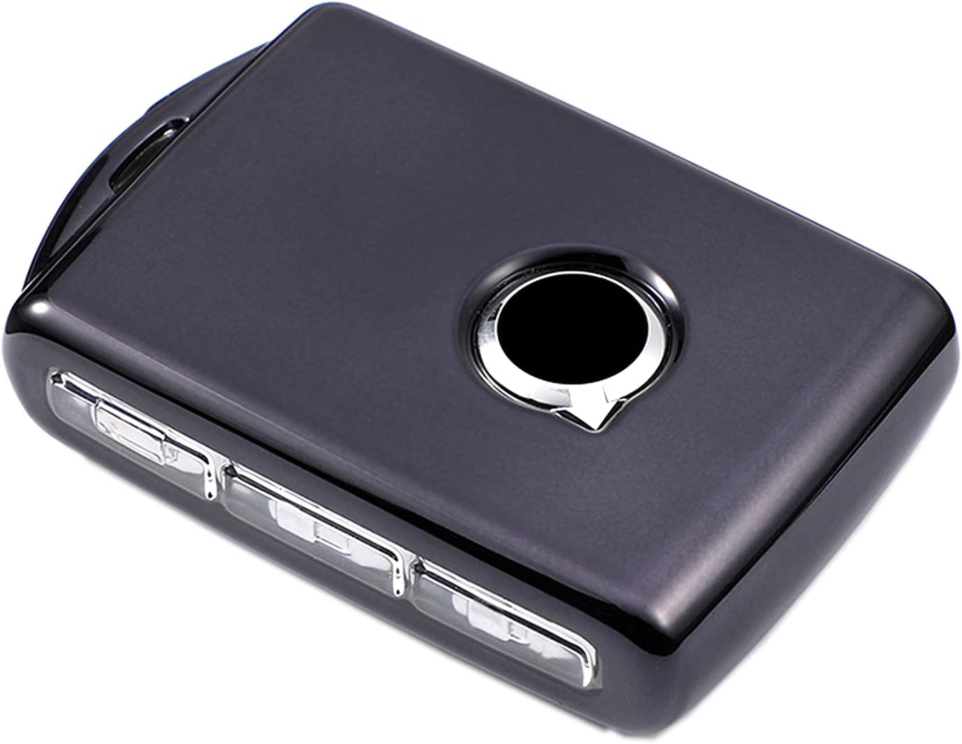 Funda de llavero para Volvo Soft TPU Smart Key Case Holder se adapta a Volvo XC40 XC60 XC90 S90 S90 V90 2017 2018 2019 2020 2021