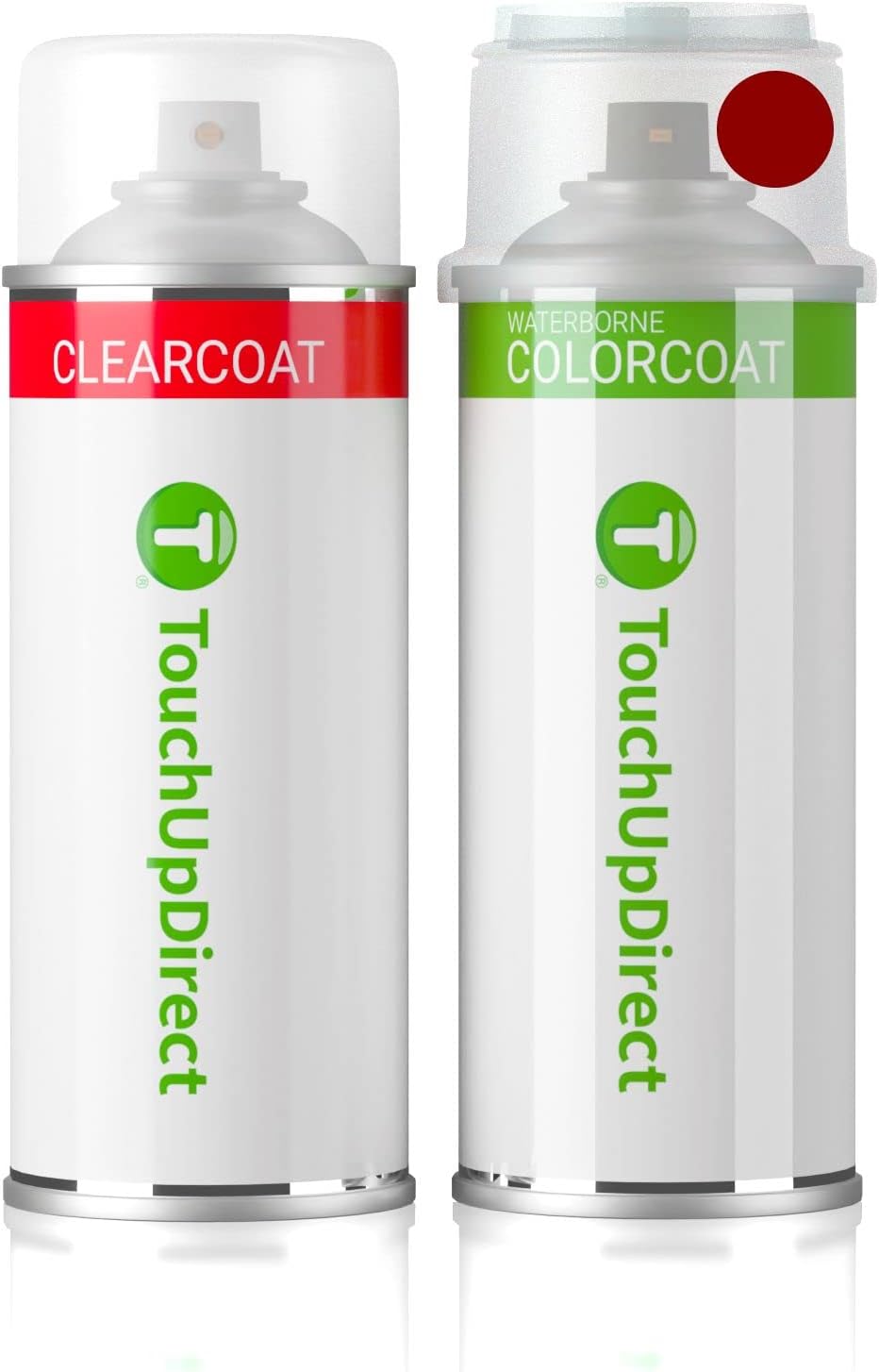 TouchUpDirect H2Q – Aerosol de pintura de retoque de color rojo veneciano compatible con Subaru Exact Match – Paquete esencial