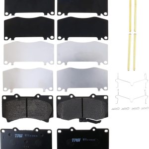 TRW Pro TRM1119 Juego de pastillas de freno de disco para Hummer H3 2006-2010, frontal y otras aplicaciones TRW Pro TRM1119 Juego de pastillas de freno de disco para Hummer H3 2006-2010, frontal y otras aplicaciones