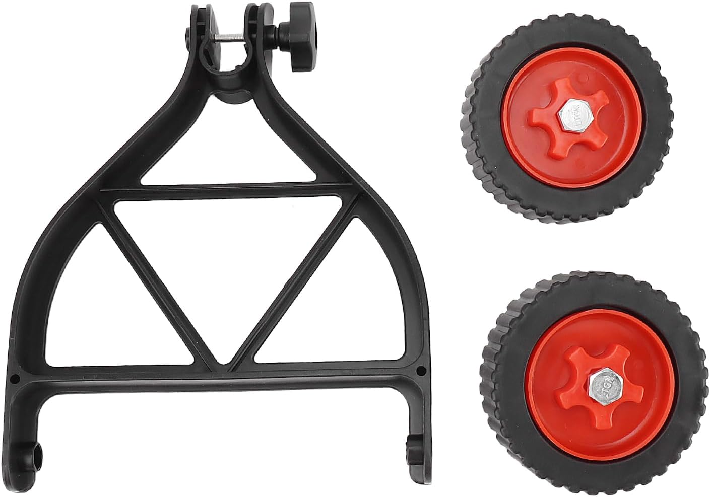 TOPINCN Cortadora de césped inalámbrica con ruedas de soporte, corte eficiente para paisajismo reduce el ruido de la vibración, ligero y flexible