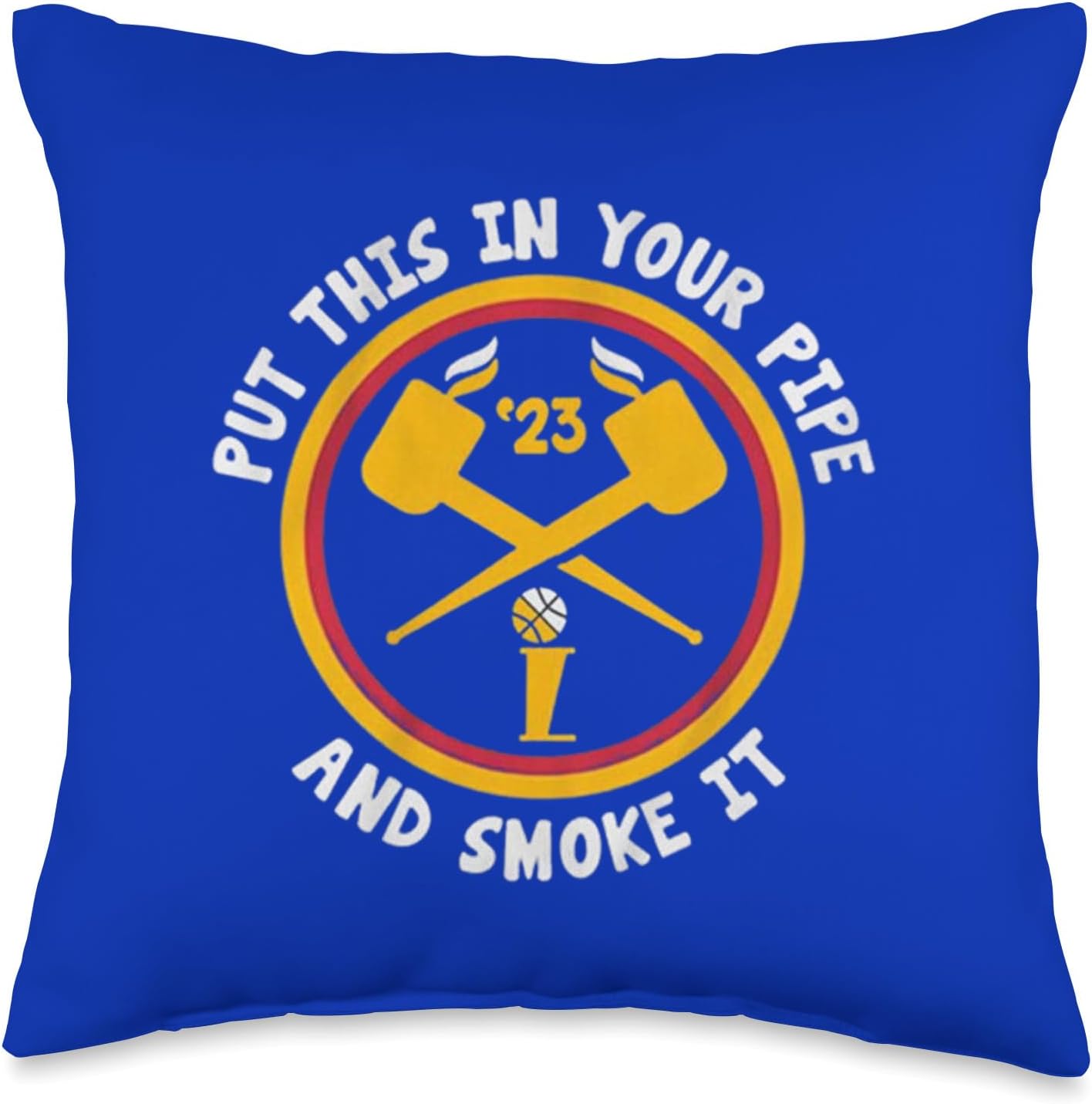 Smoke It by Old Tortuga Trading Co. Smoke It Sweet Life-Old Tortuga Trading Co. Throw Pillow, 16×16, Multicolor