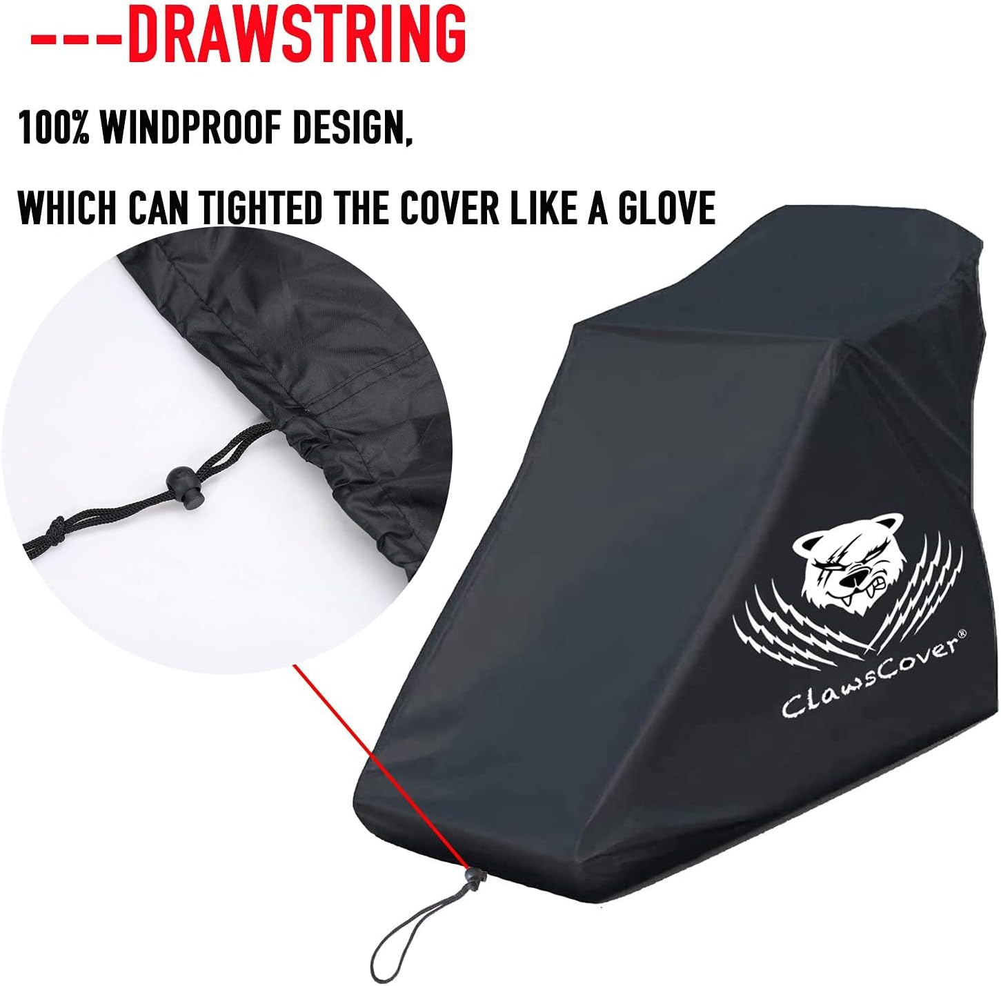 ClawsCover Cubierta de cinta de correr impermeable a prueba de polvo para máquina de correr, equipo de entrenamiento de ejercicio, protección con