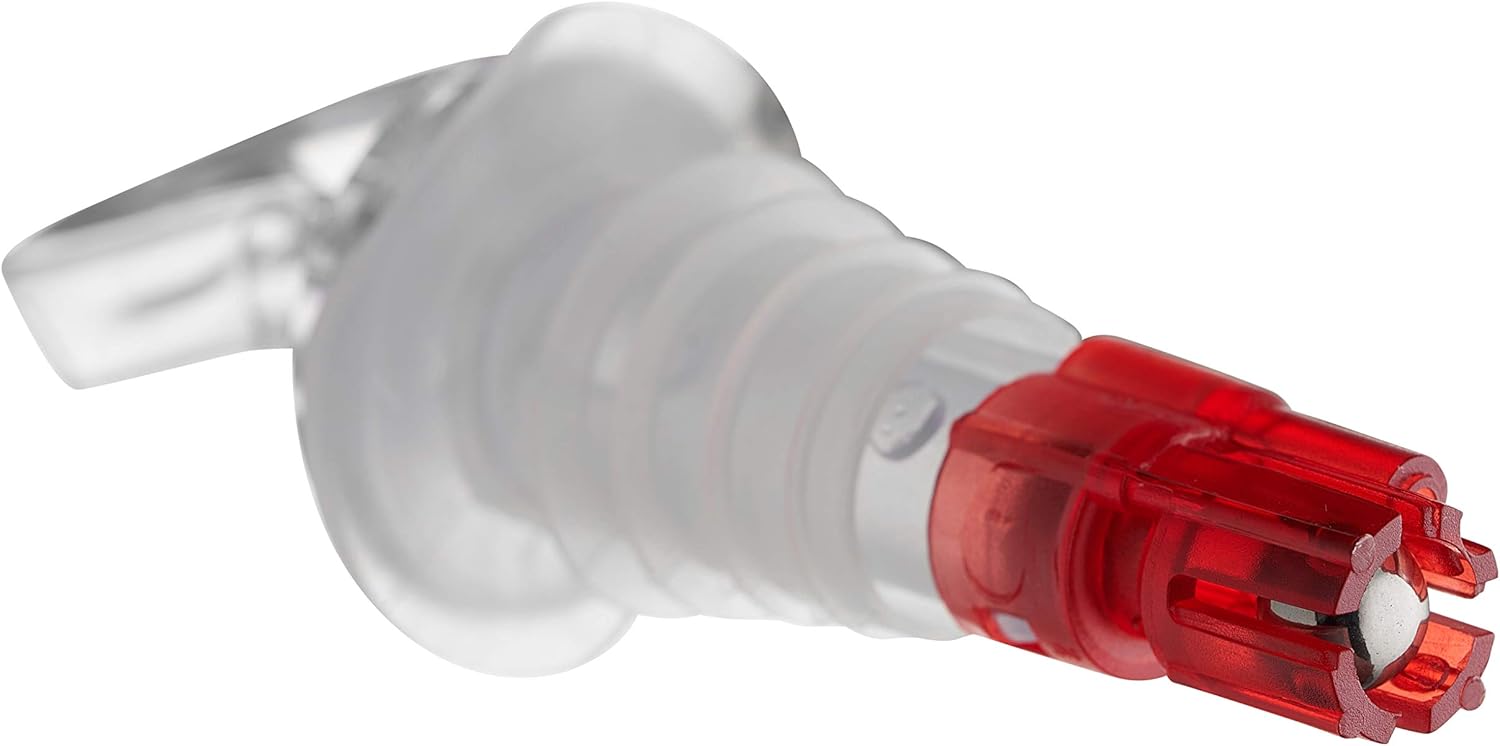 1 paquete Vertedor de botella de licor medido 0,75 oz (0.7 fl oz)  Vertedor de botella automático con cuello  sin grietas, sin fugas, cañones de