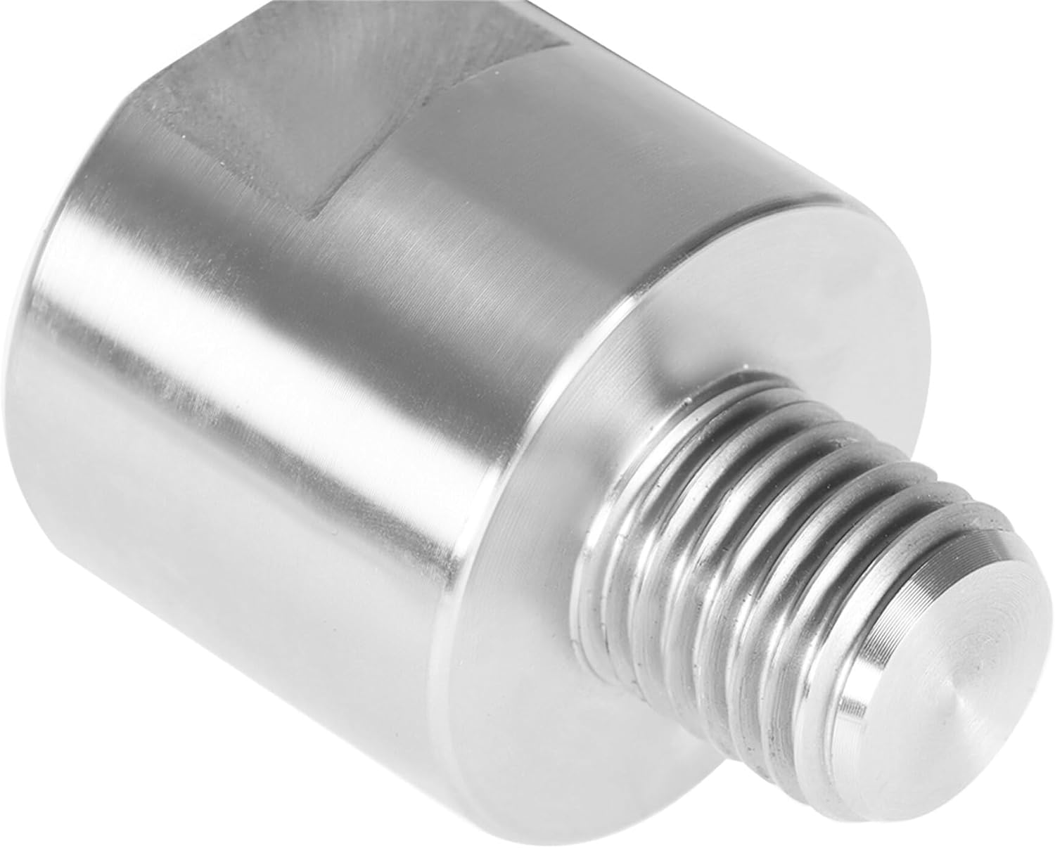 TJHSM El adaptador de cabezal de torno convierte 1-14 pulgadas x 8tpi a 1 pulgada x 8 tpi apto para torno de carpintería