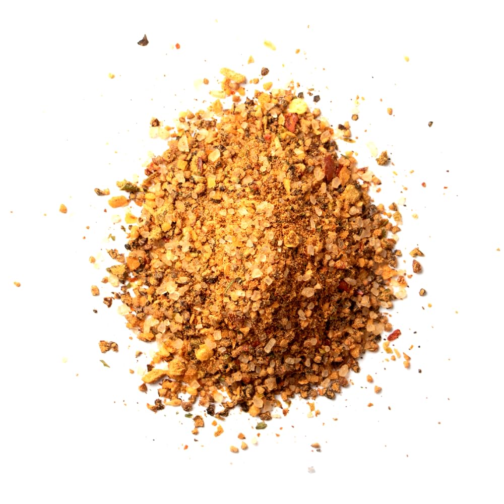 Spiceology & Derek Wolf – Mesquite Peppercorn Lager – Mascotas para barbacoa con infusión de cerveza, especias y condimentos. Uso en carne de res,