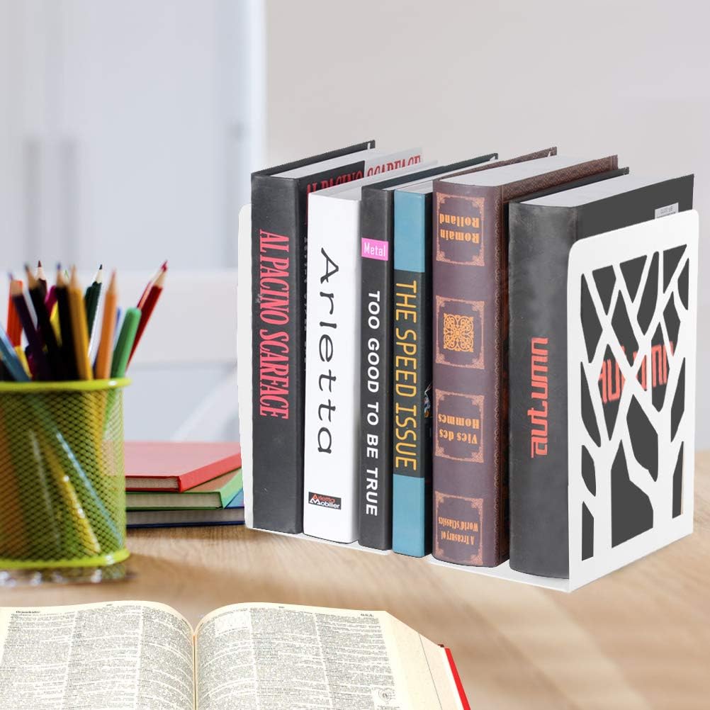 Sujetalibros, sujetalibros para estantes, sujetalibros para estantes, sujetalibros, extremos de libros para libros pesados, soporte para estante de