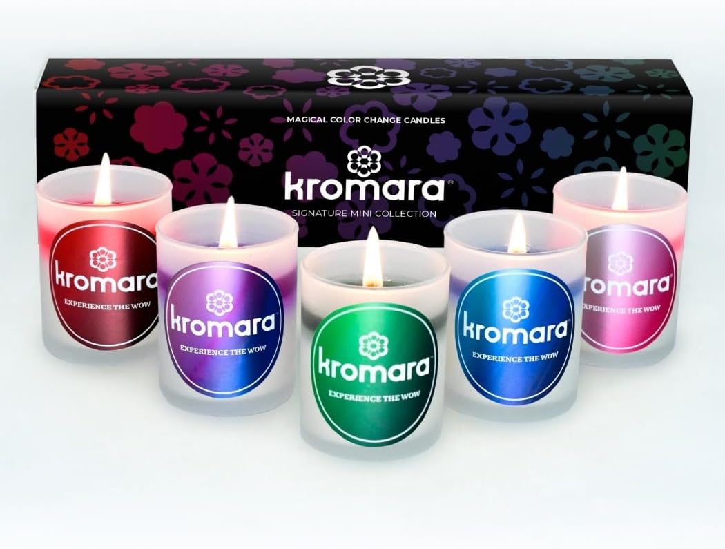 Velas que cambian de color, velas votivas perfumadas, juego de regalo de velas de aromaterapia, velas de lujo, paquete de 5