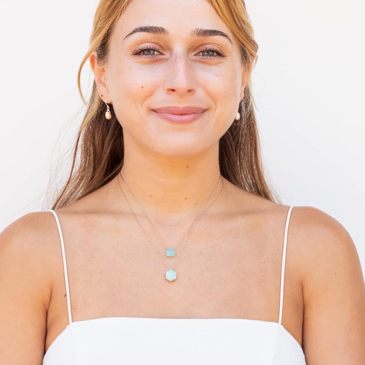SoulKu Soul Shine Handmade Necklace, Empowering Jewelry With Healing Crystal, Inspirational Jewelry For Women, Mom & Sister, 2″” Extender With