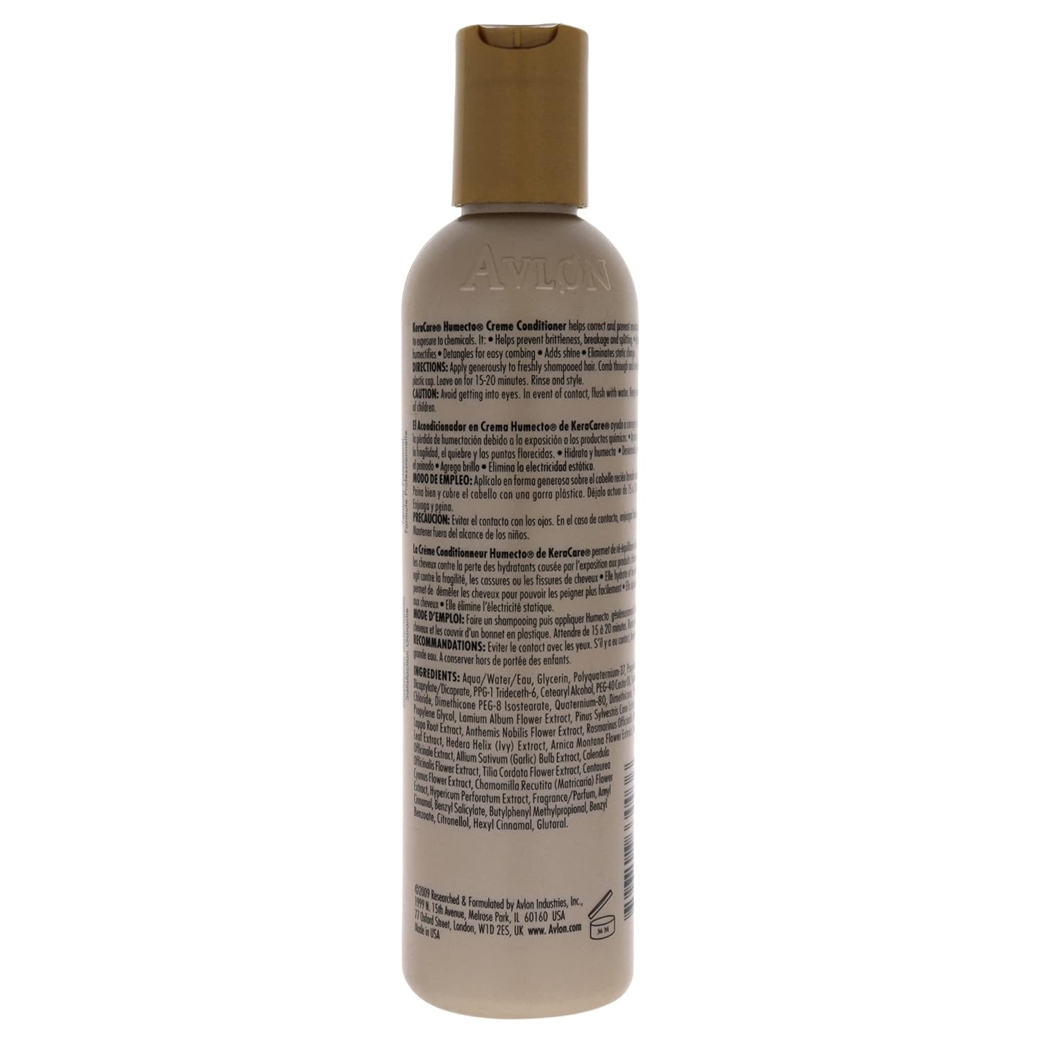 KeraCare Humecto Acondicionador Crema 8 oz – Acondicionador Hidratante e Hidratante Profundo