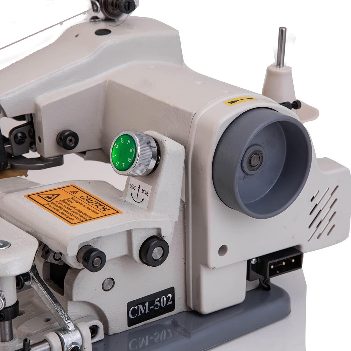 RM-500 Máquina de coser portátil, Máquina de coser y acolchar, Costura sin costuras, Mesa ancha, Máquina de coser de puntada ciega, Hemmer de punto