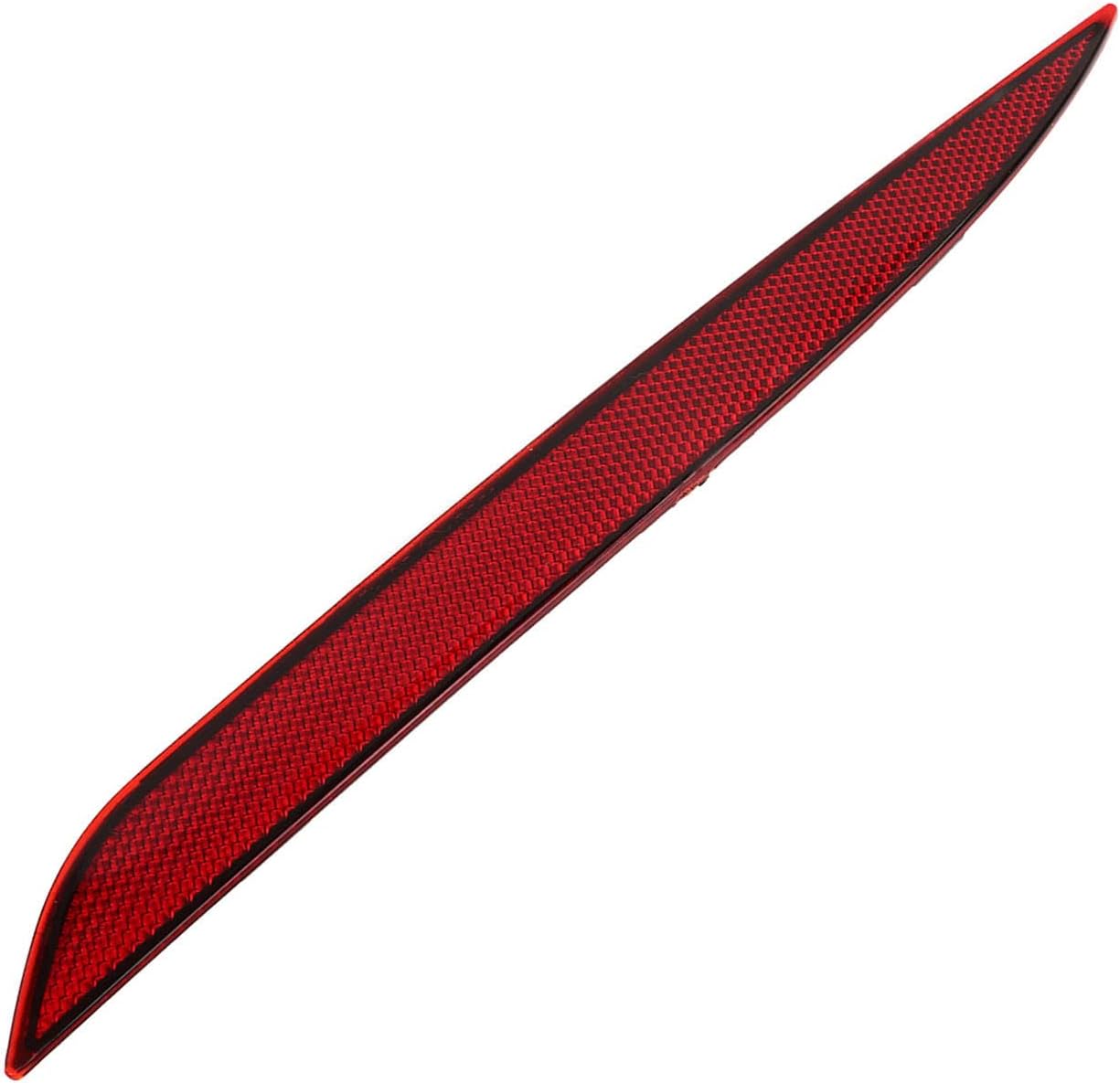 Reflector de parachoques trasero para Tesla Modelo Y 2020 a 2023, lente roja, luz reflectora trasera de automóvil, repuesto de luces de parachoques