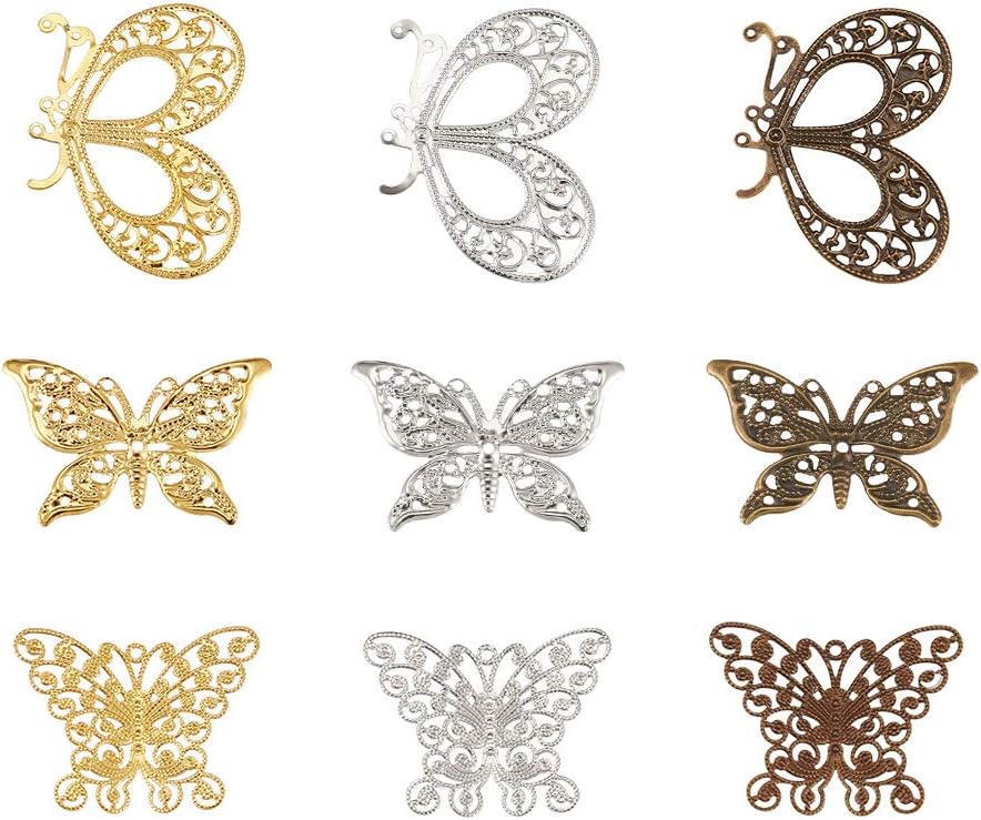 Pandahall – Colgantes de araña de aleación tibetana para hacer joyas y collares
